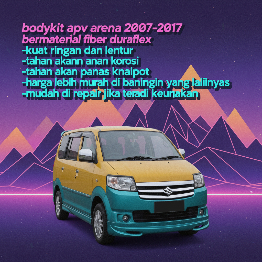 BODYKIT SUZUKI APV ARENA 2007-2017 BODY KIT APV BODIKIT APV ARENA