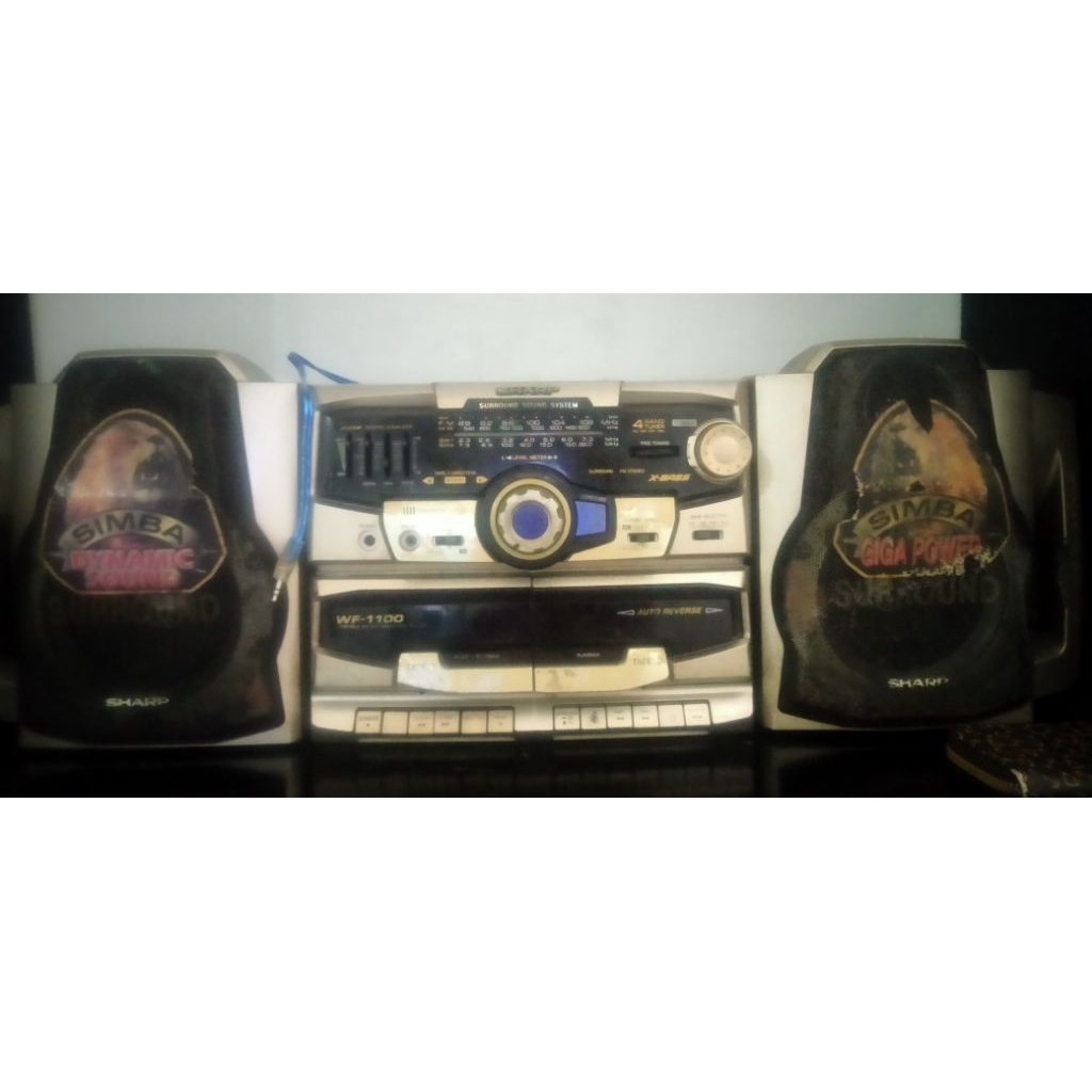 radio tape SHARP SIMBA