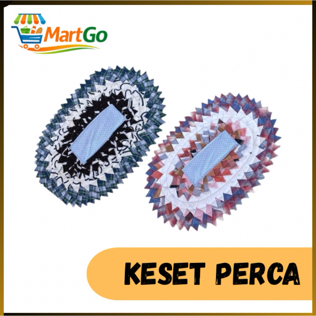 Keset Perca Tebal Serap Air | Keset Kain Jahit Warna Random
