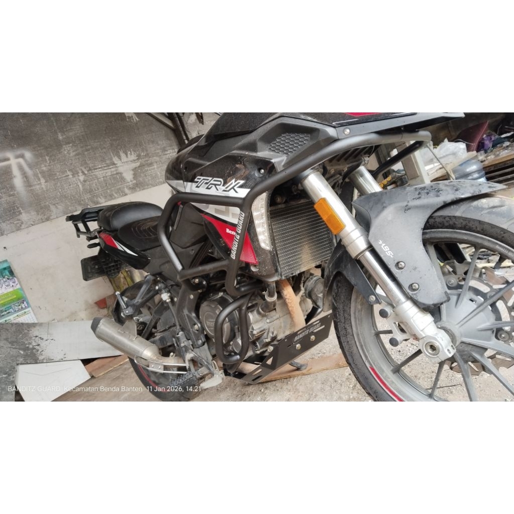 crash bar benelli trk 251