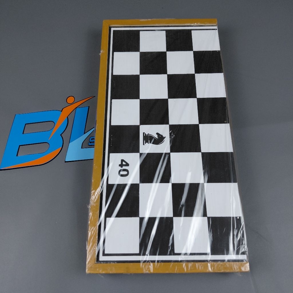 Papan Catur Kayu Bidak Kayu Standart