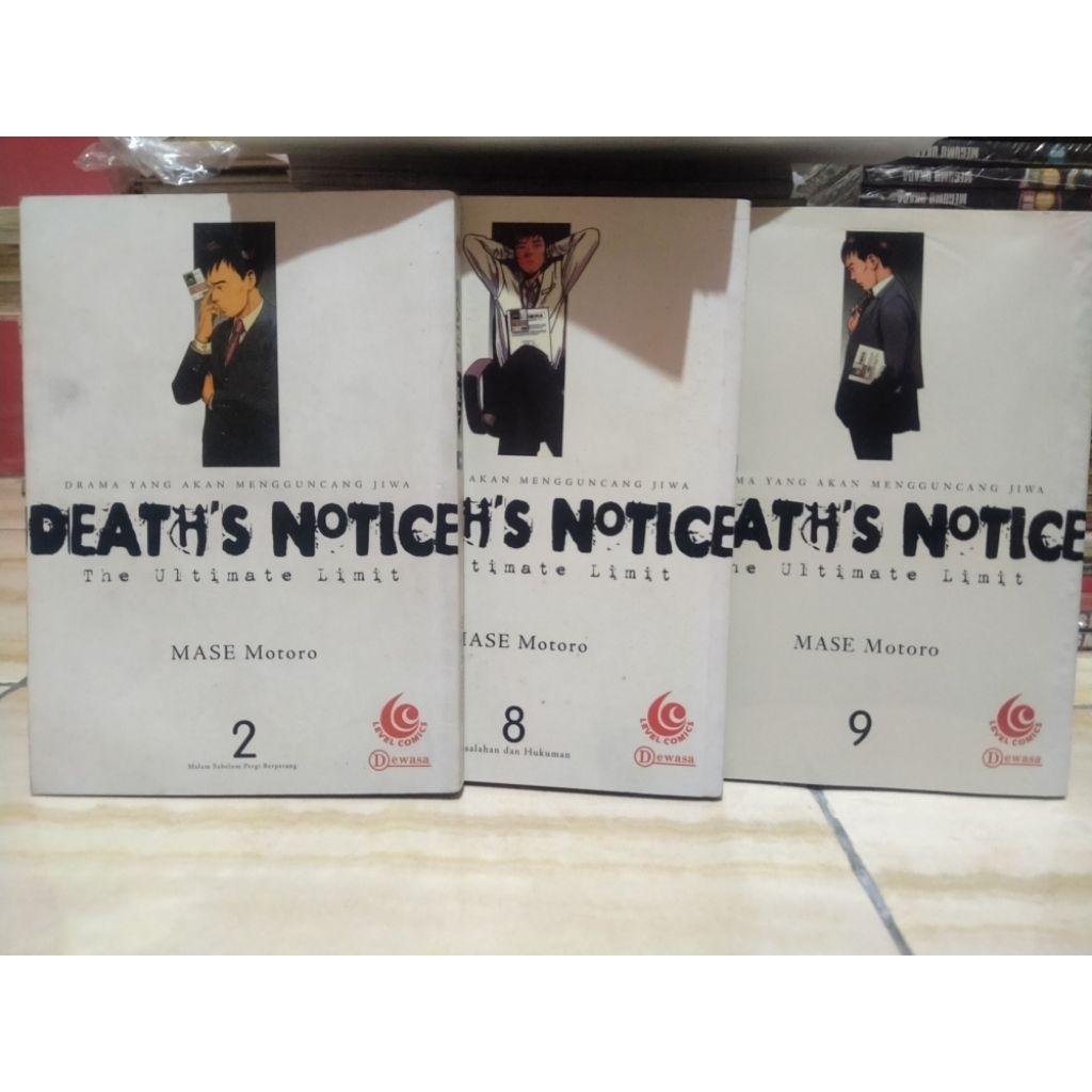 Komik Death's Notice cabutan