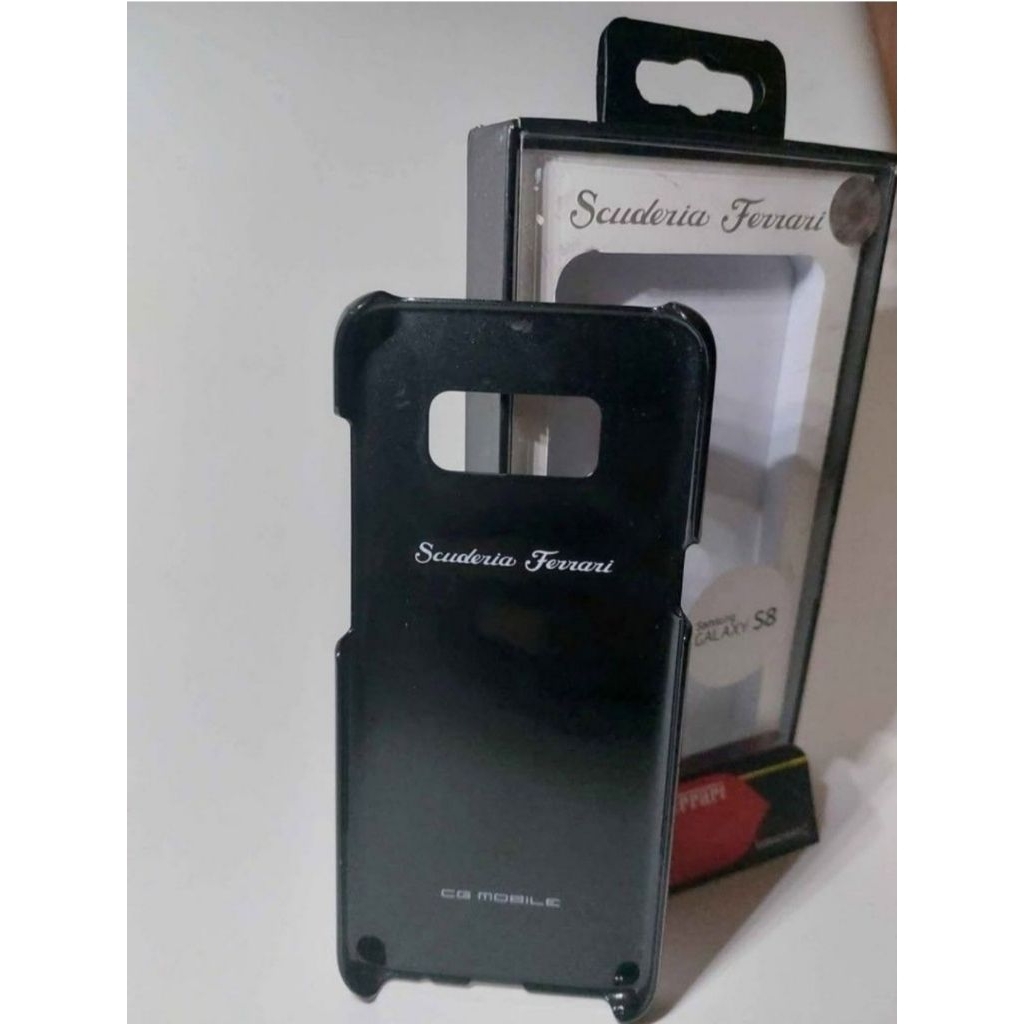Scuderia Ferrari Carbon Case (For Samsung Galaxy S8)