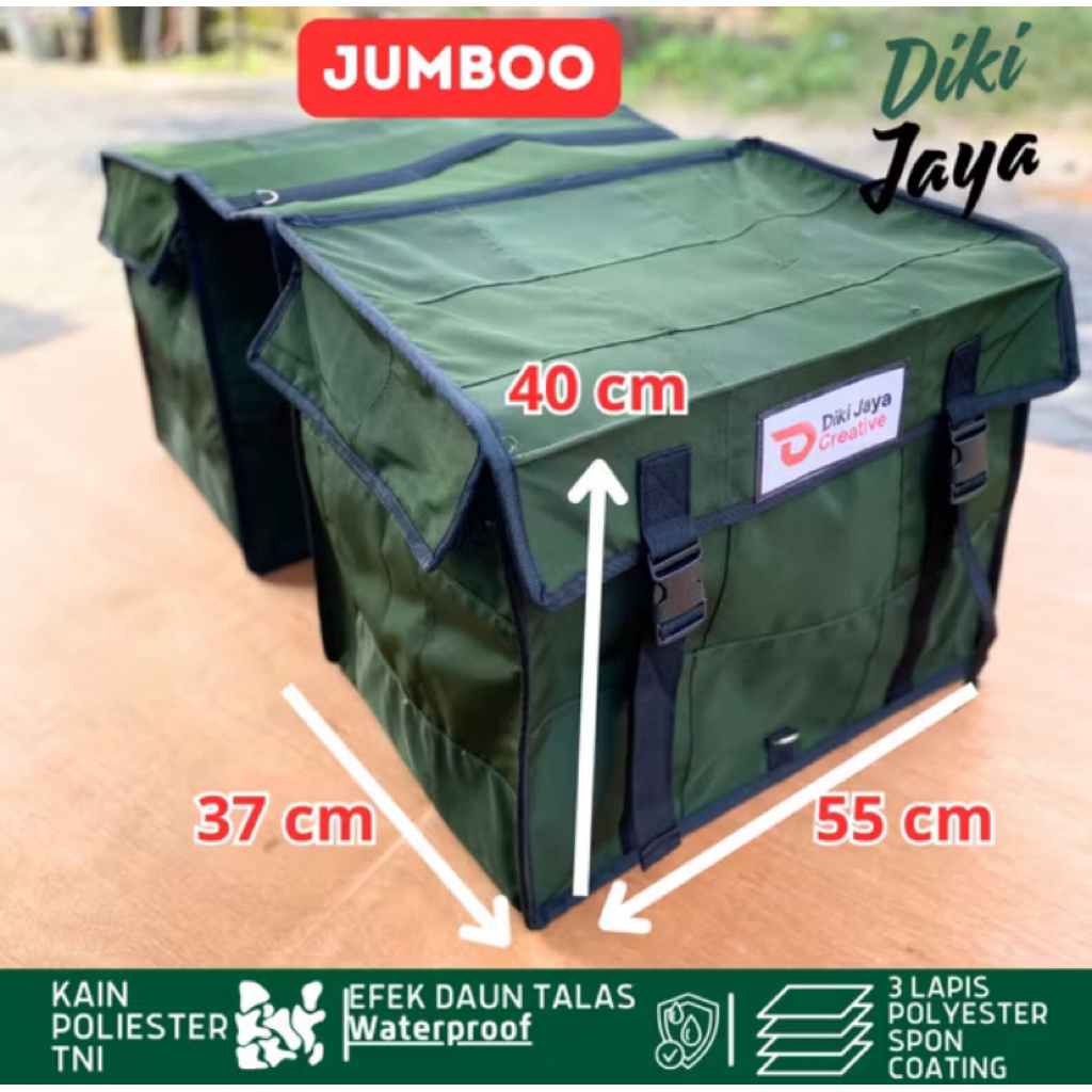 SRANDUL OBROK JUMBO KAIN TNI TAS KURIR DORENG TNI TAS JUMBO / Srandul / Tas OBROK/ Srandul bandat / 