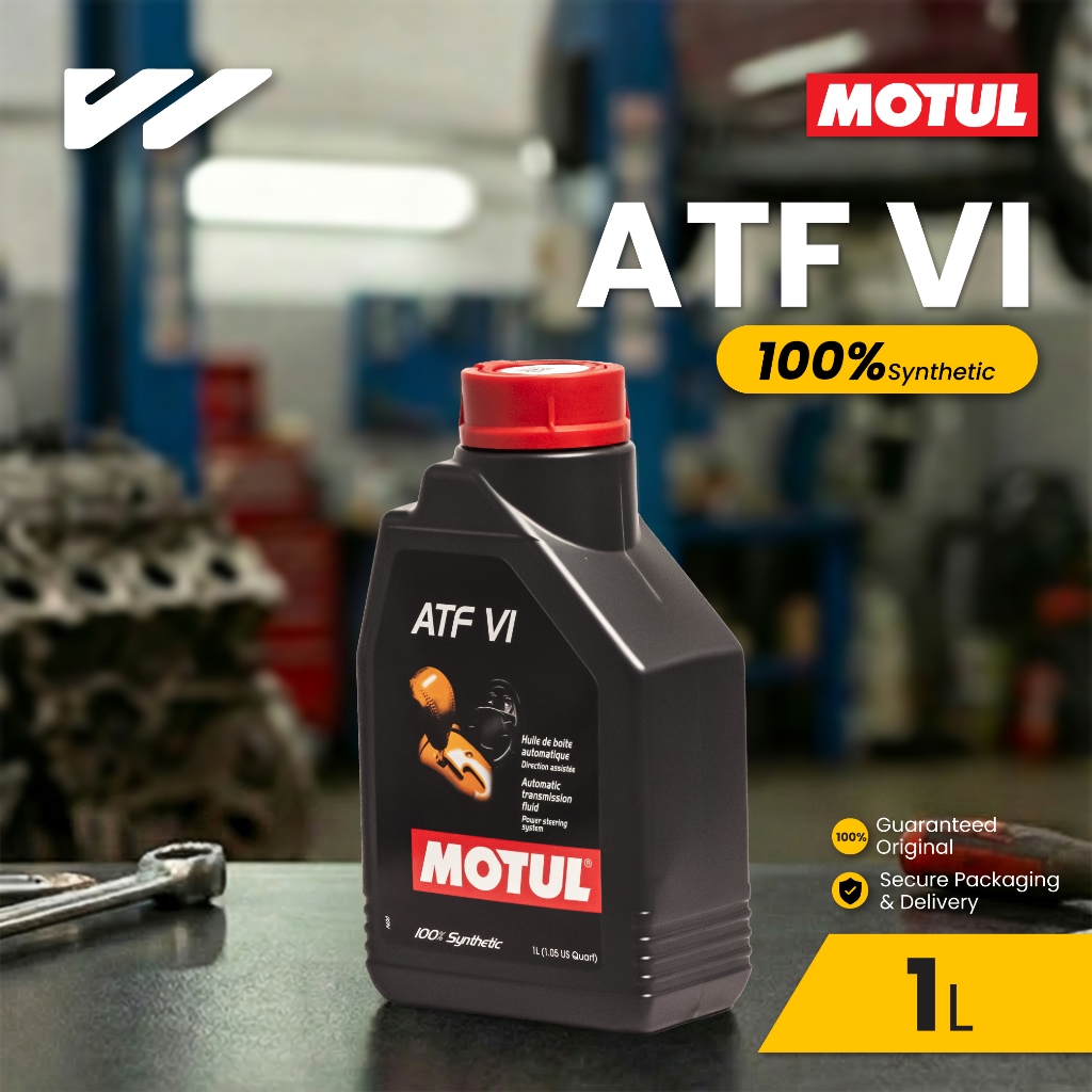 Oli Transmisi Matic Motul ATF VI 1L 100% Synthetic