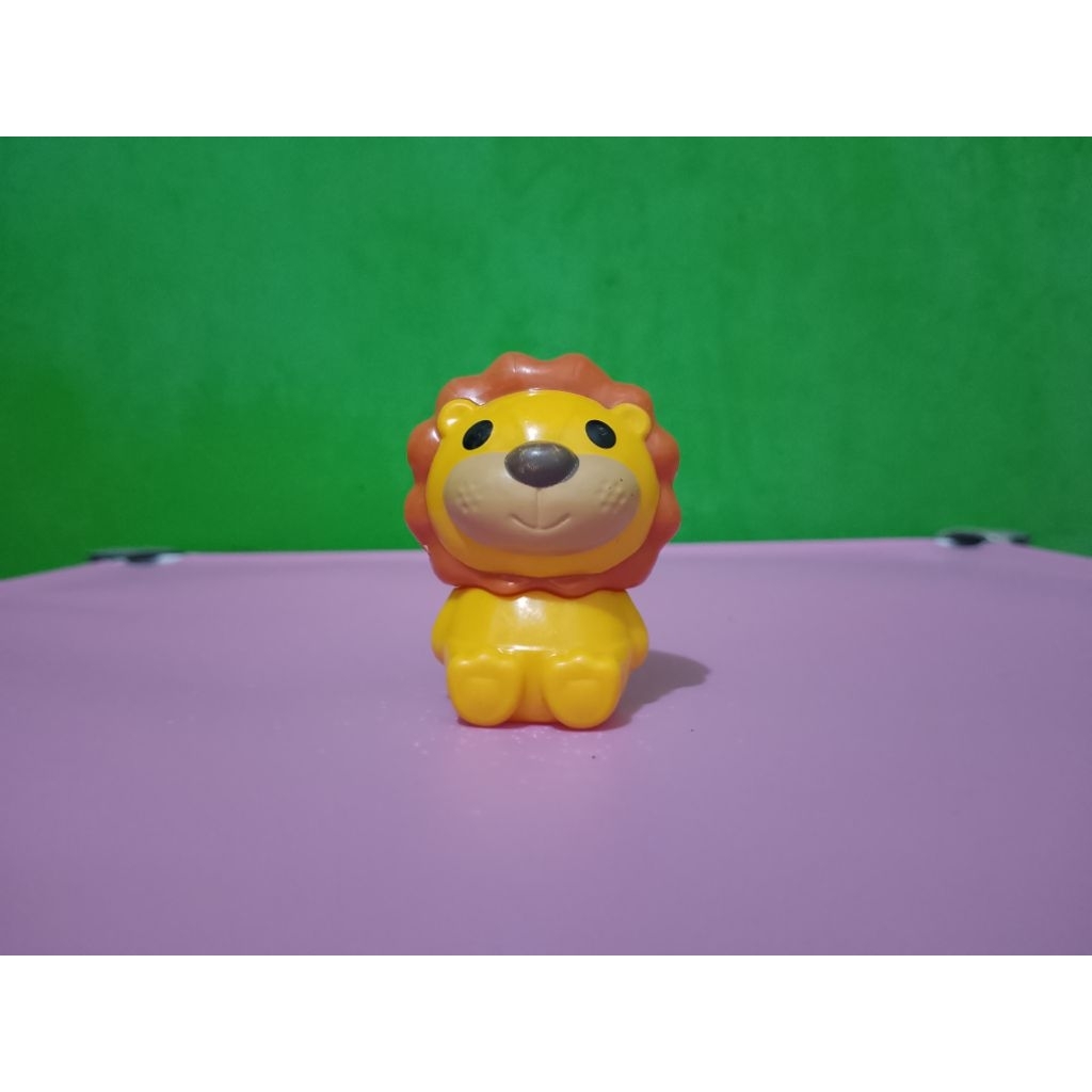 Figure Animals / Hewan - SINGA / LION - HokBen Murah Retro Vintage Rare Koleksi Mainan Anak Anak Nos