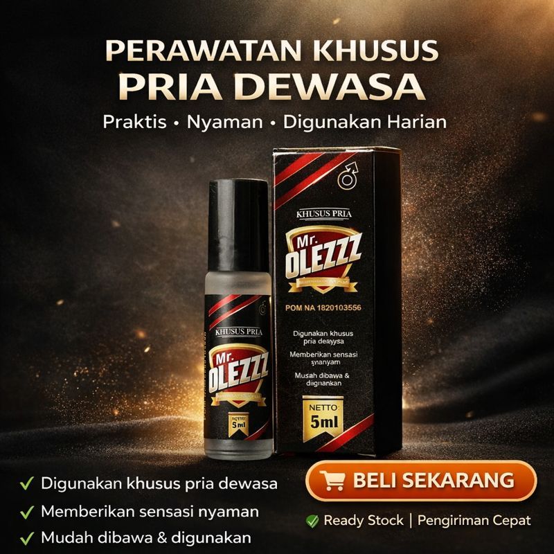 Mr. Olezzz – Perawatan Khusus Pria Dewasa | Praktis & Nyaman untuk Pemakaian Harian