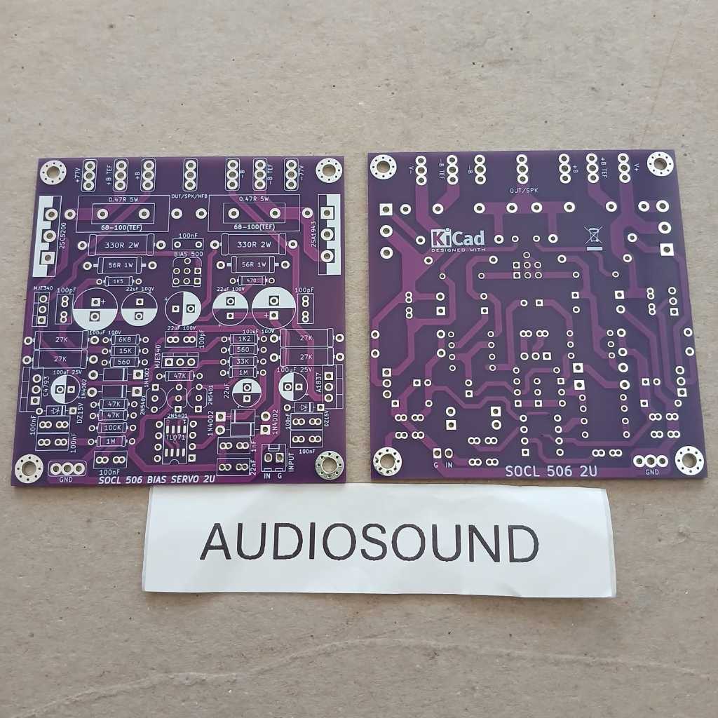 pcb SOCL 506 2u dobel layer fiber fr4