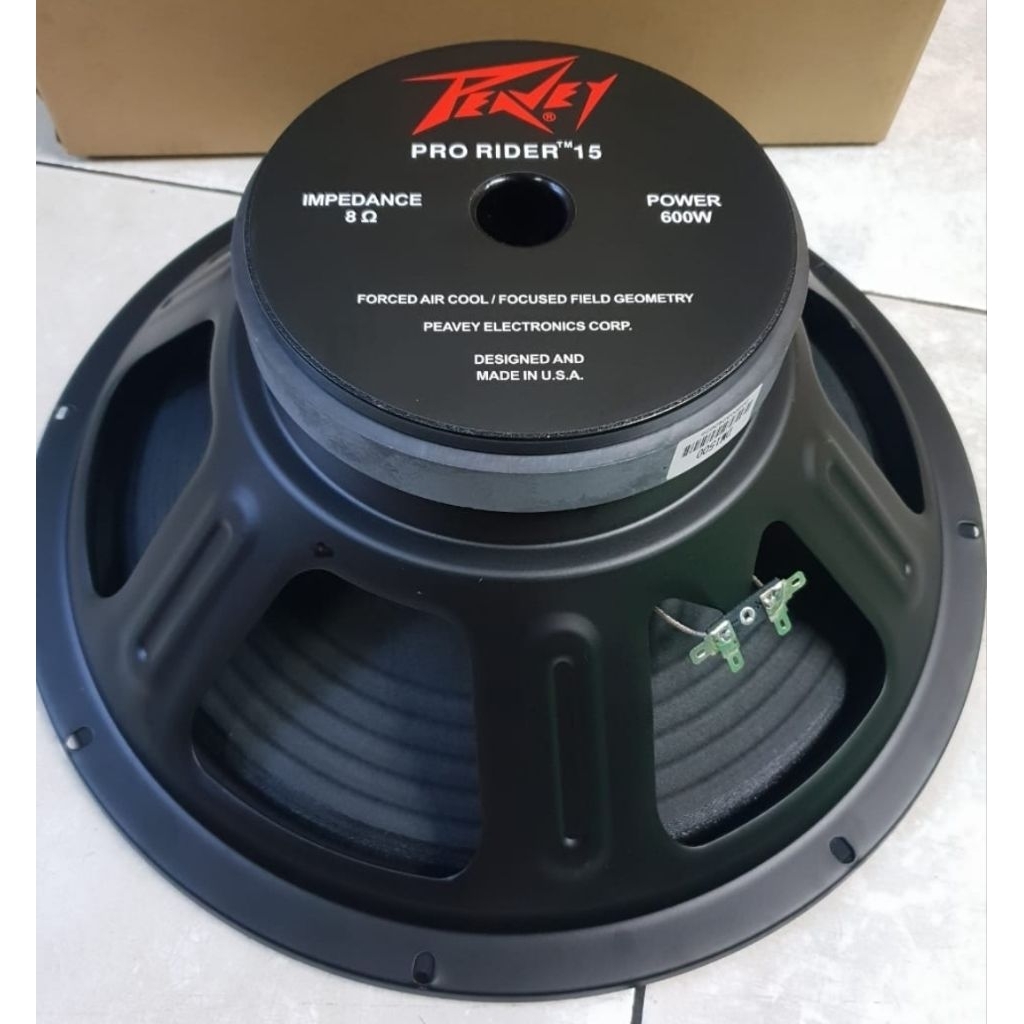 Speaker komponen peavey 15 inch pro rider woofer 600watt