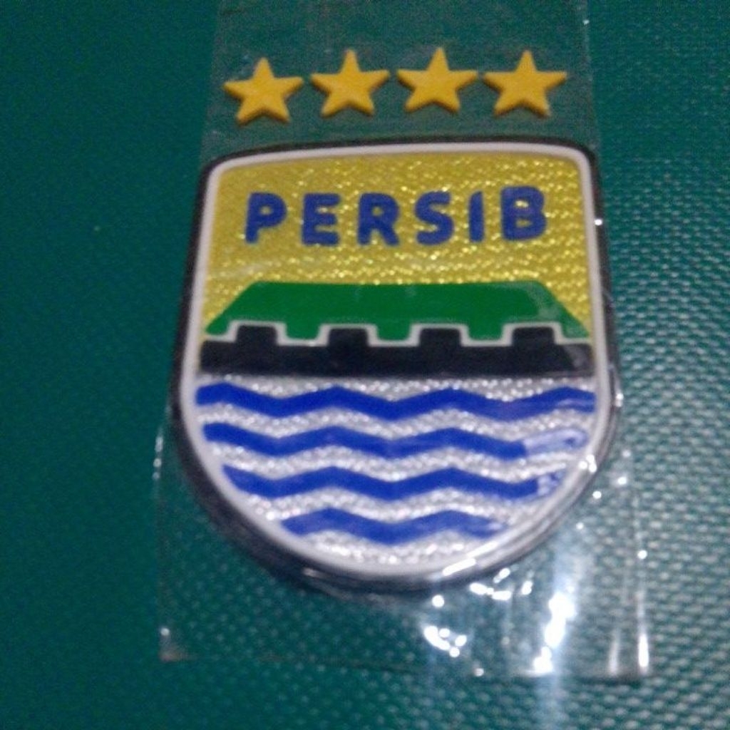 logo Persib tatami timbul 3D bintang 4 & 5