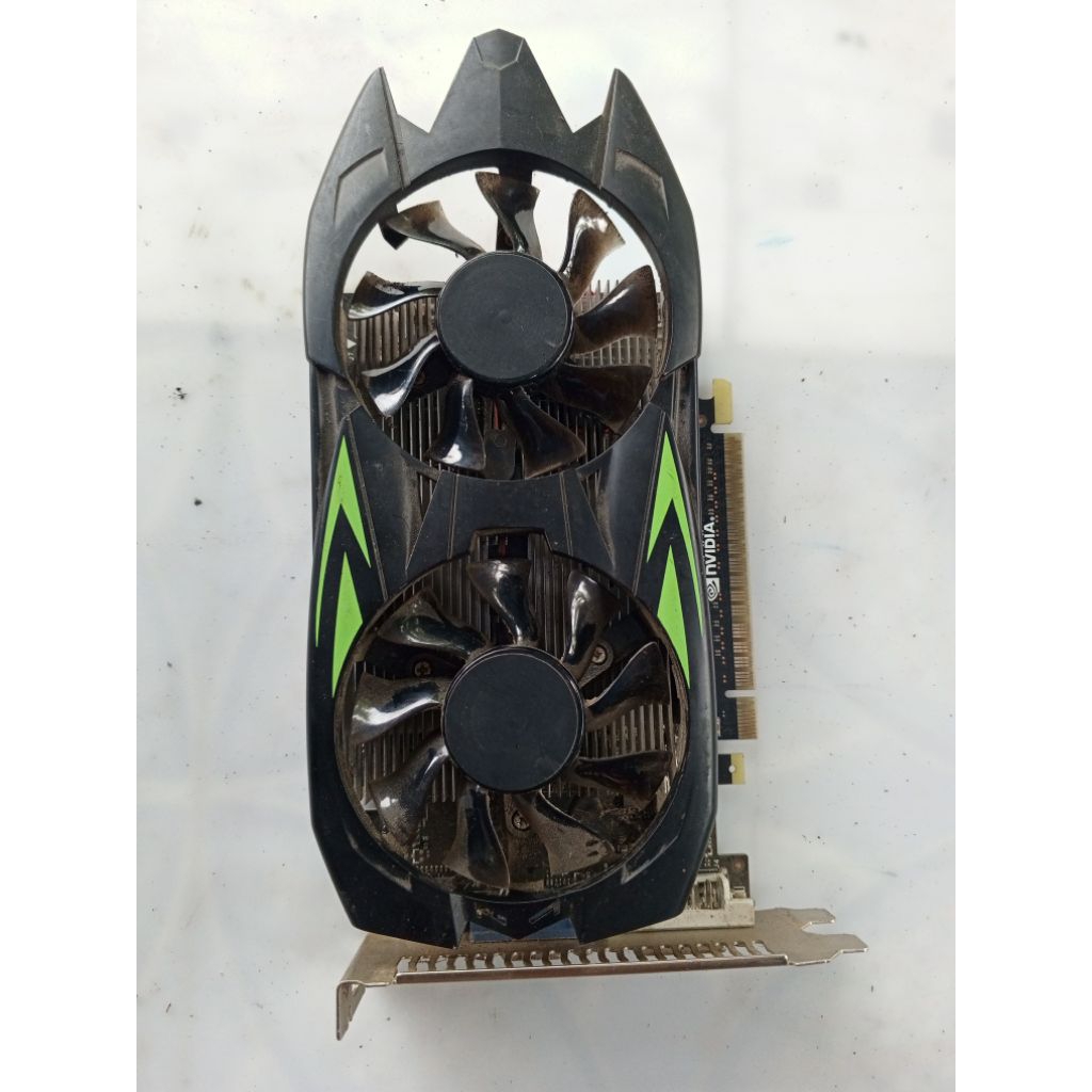 kipas VGA FAKE NVIDIA GeForce GTX 750Ti 4GB DDR5 Rusak bahan servis