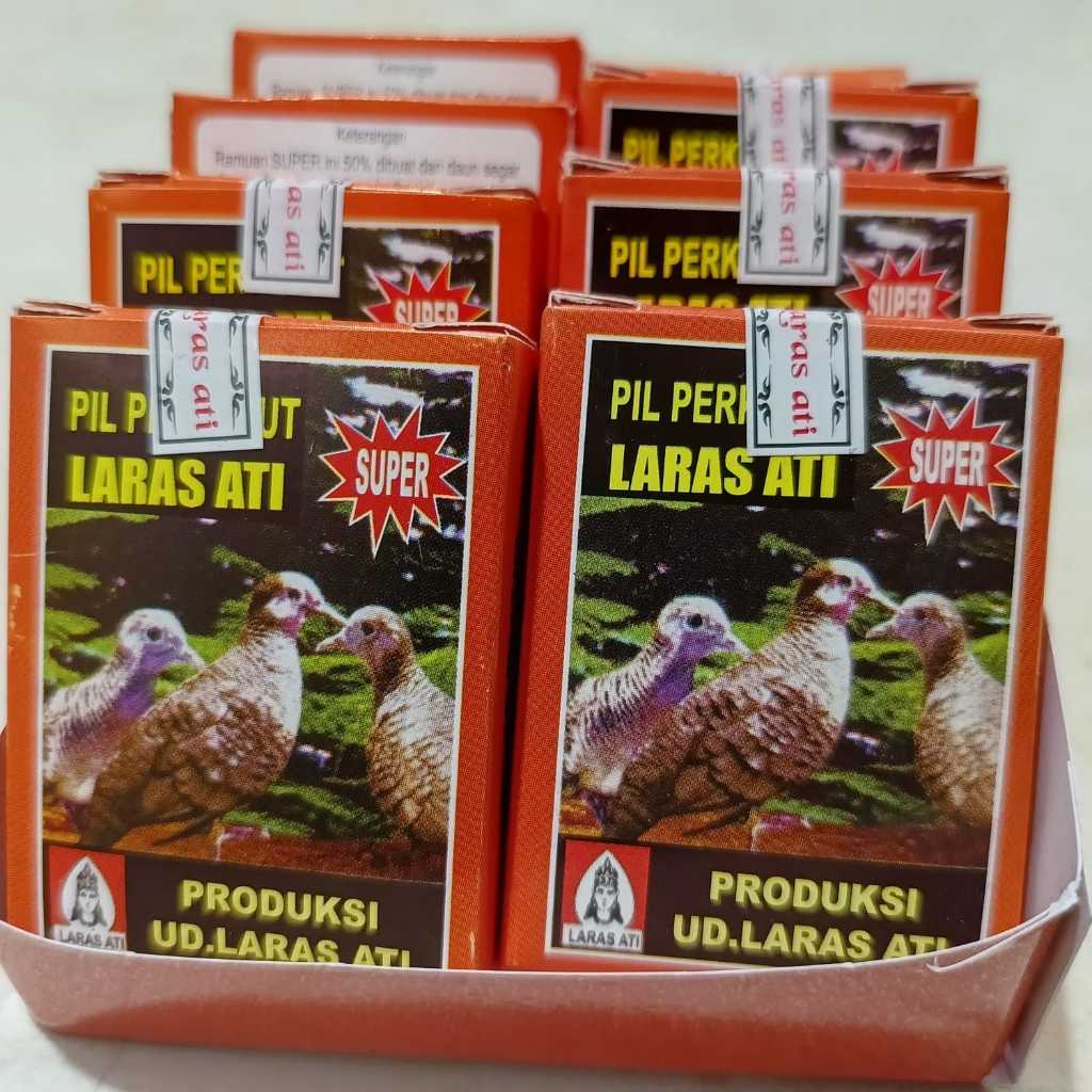 PIL LARASATI PERKUTUT PIL PERKUTUT LARASATI JAMU PERKUTUT MANGGUNG GACOR