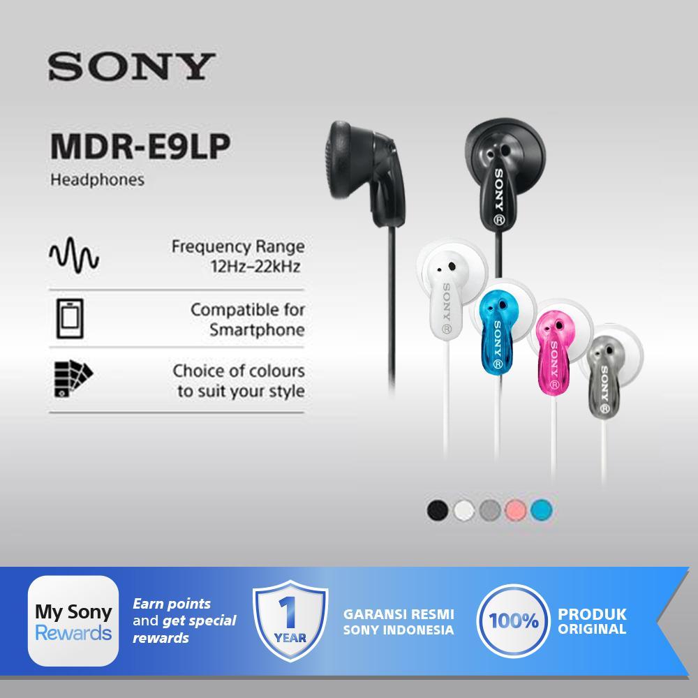 SONY MDR-E9LP Ex Ear Earphone / E9 LP / MDRE9 / E9-LP