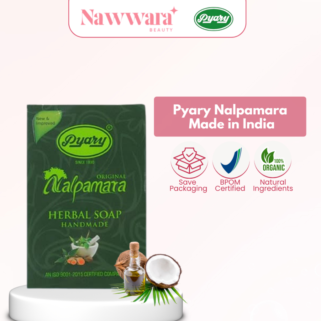 Ready Stock Sabun Pyary Nalpamara Made in India - Sabun Pyary Nalpamara BPOM Original | Sabun Herbal