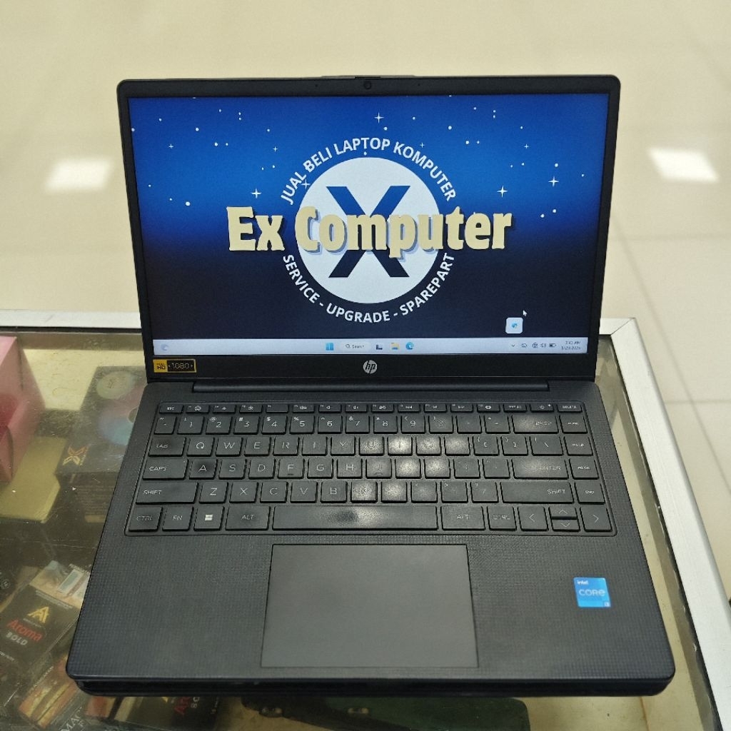 LAPTOP HP SECOND INTEL CORE i3-N305 RAM 8GB SSD 512GB MULUS SIAP PAKAI