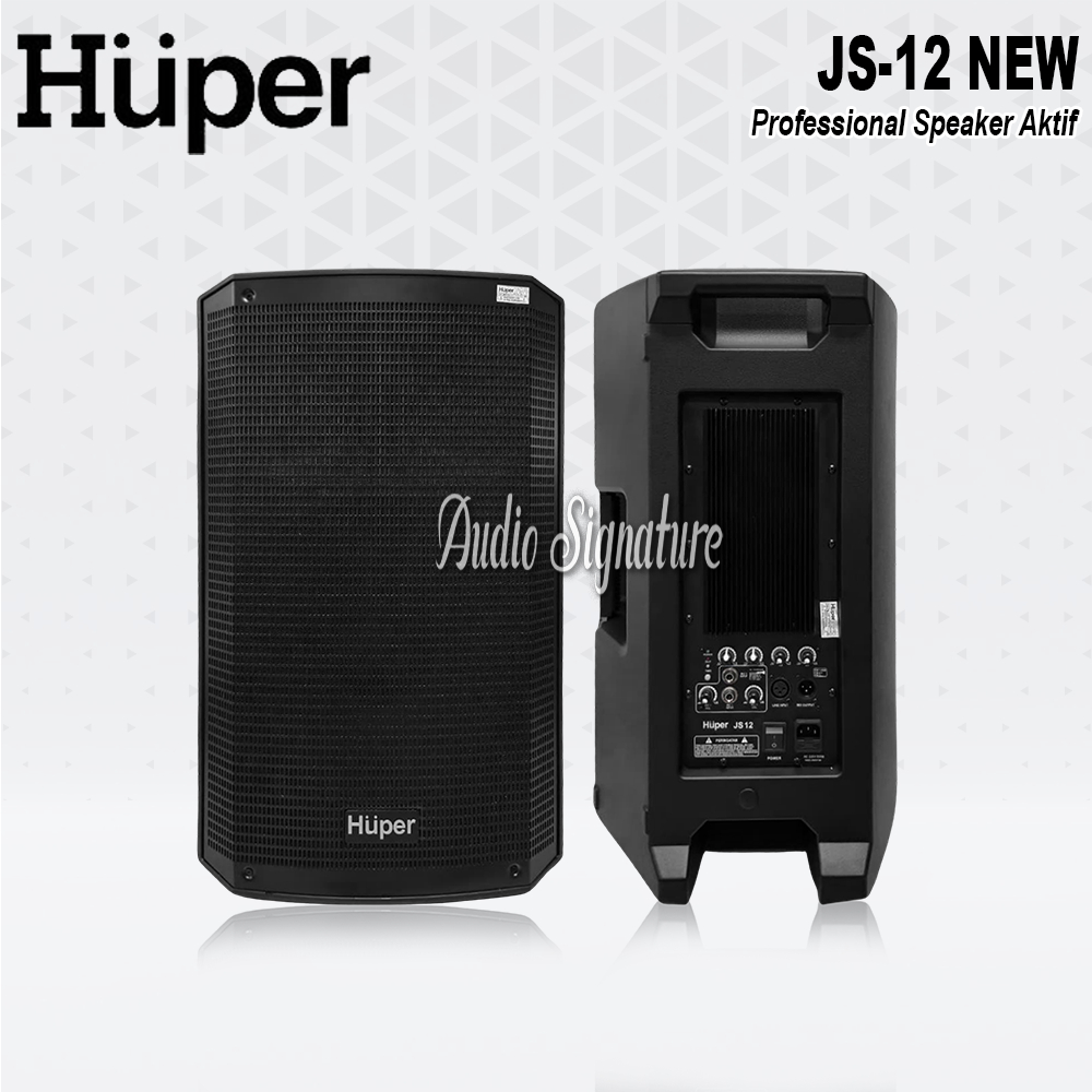 Speaker Aktif 15 Inch HUPER JS 12 | JS12 Bluetooth TWS Original 500 Watt