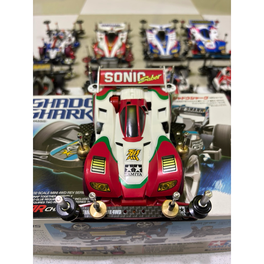 tamiya side damper sonic saber rtr 50