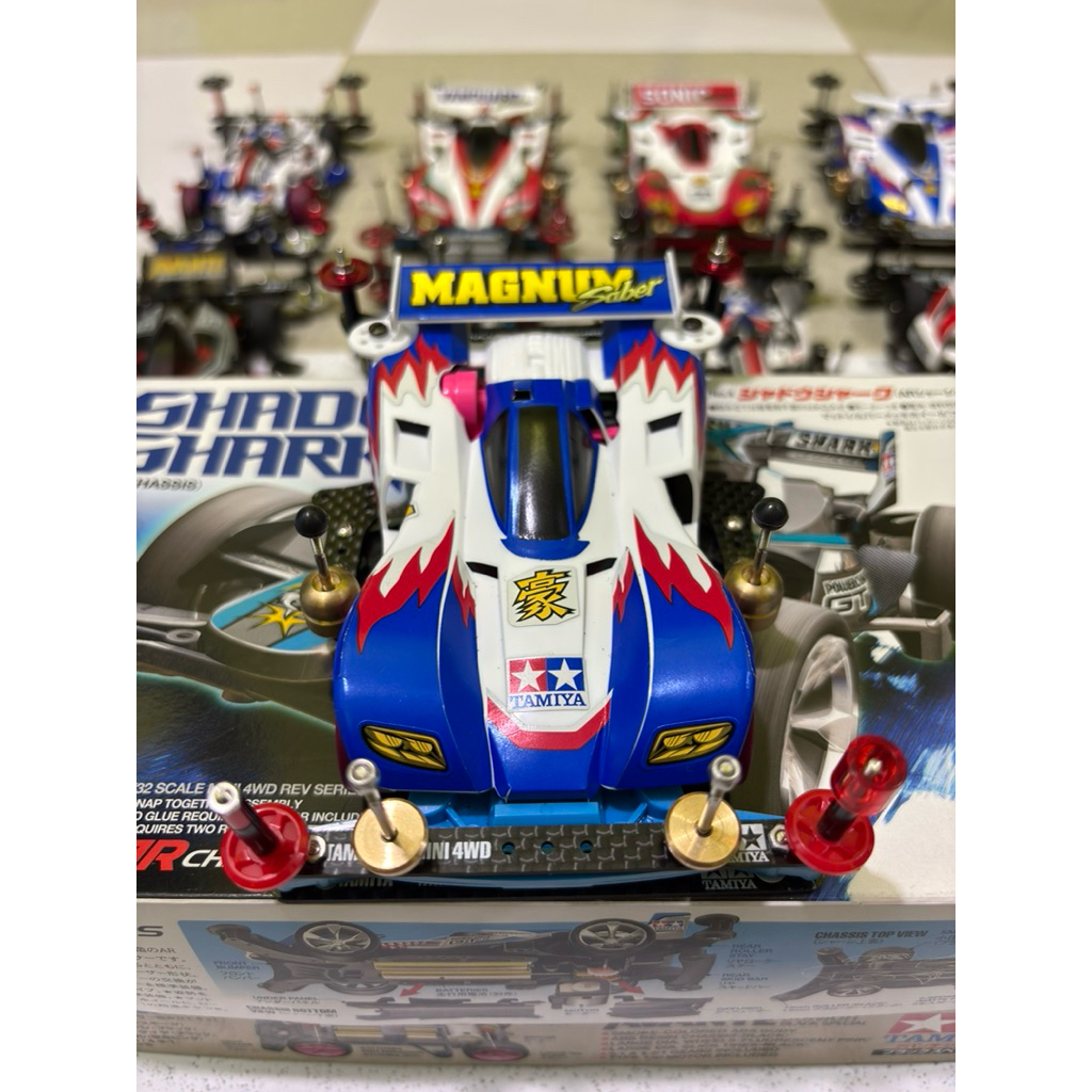 tamiya side damper magnum saber rtr 50