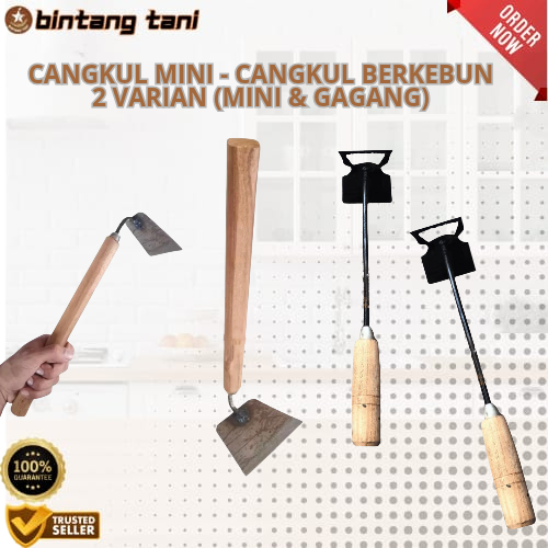 [Bintang Tani] - Cangkul Kecil Berkebun / Cangkul Kebun / Cangkul Mini / Pacul Kecil