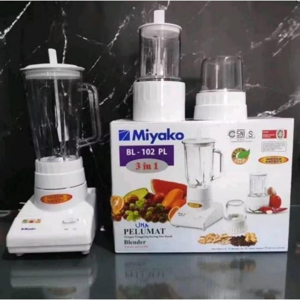 Blender Miyako 3IN1 BL-102PL/Blender Miyako 3IN1/Blender Plastik 3IN1 MIYAKO