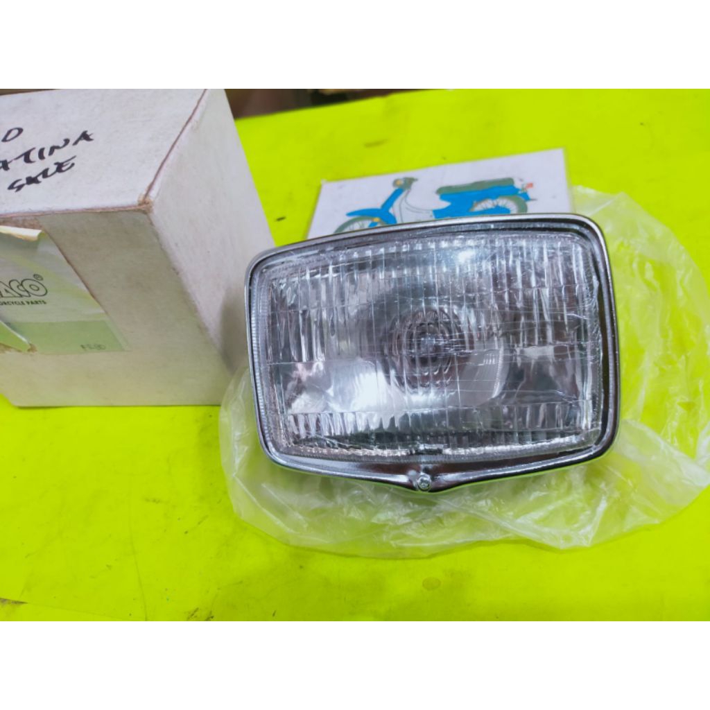 lampu lampu headlamp head lamp lampu depan reflektor set ring suzuki FR80 FR 80 FR80N