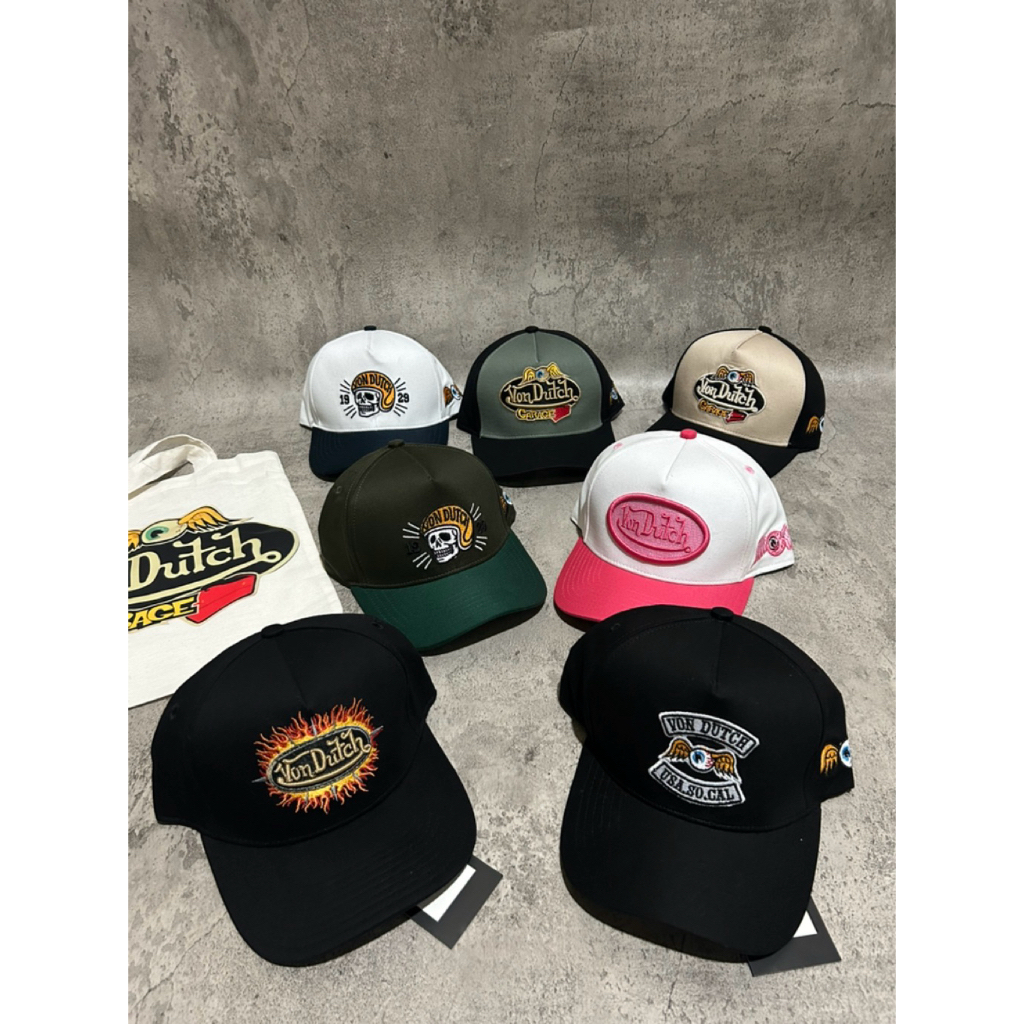 Topi Vondutch baseball dad cap new original