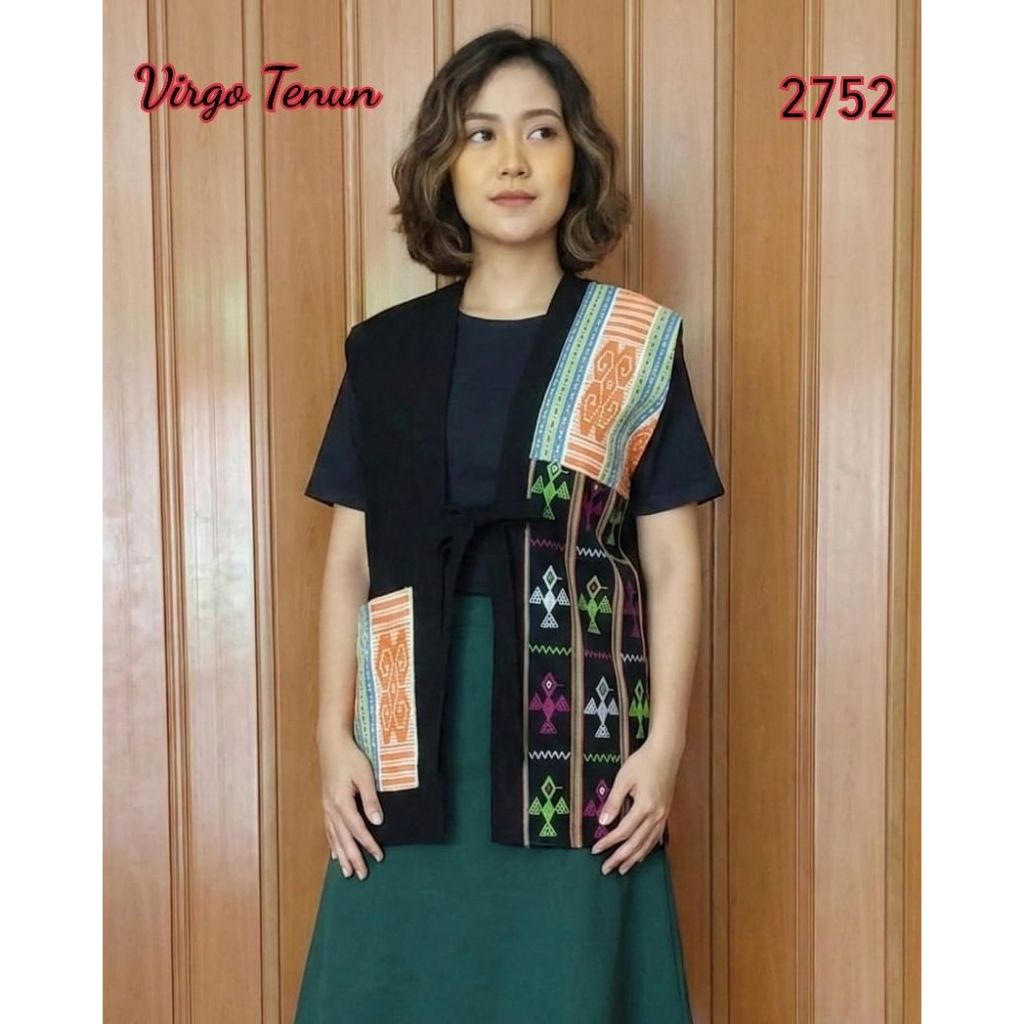RTW 2747 dst. Vest / rompi tenun buna pene, Timor, NTT