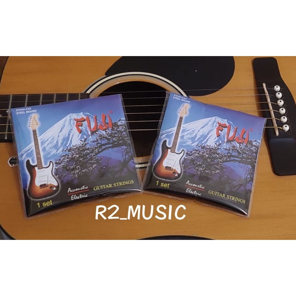Senar Gitar 1 Set Akustic dan electrik - Senar Gitar 1 Set akustic dan electrik