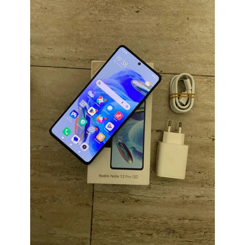 redmi note 12 pro 5g ram 8/256gb bekas fullset