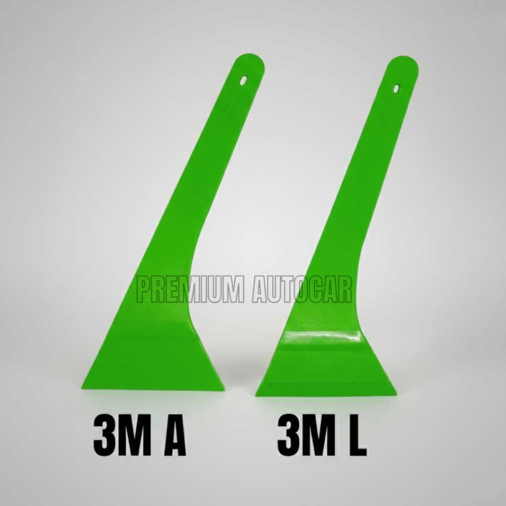 KUAS KACA FILM MOBIL SCRAP KACA FILM HIJAU 3M / SCARAF KACA FILM MOBIL