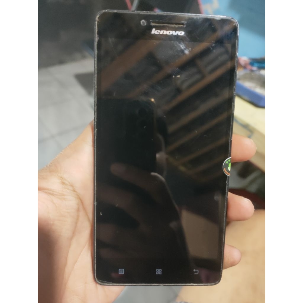 lcd Lenovo a6000 original normal copotan asli
