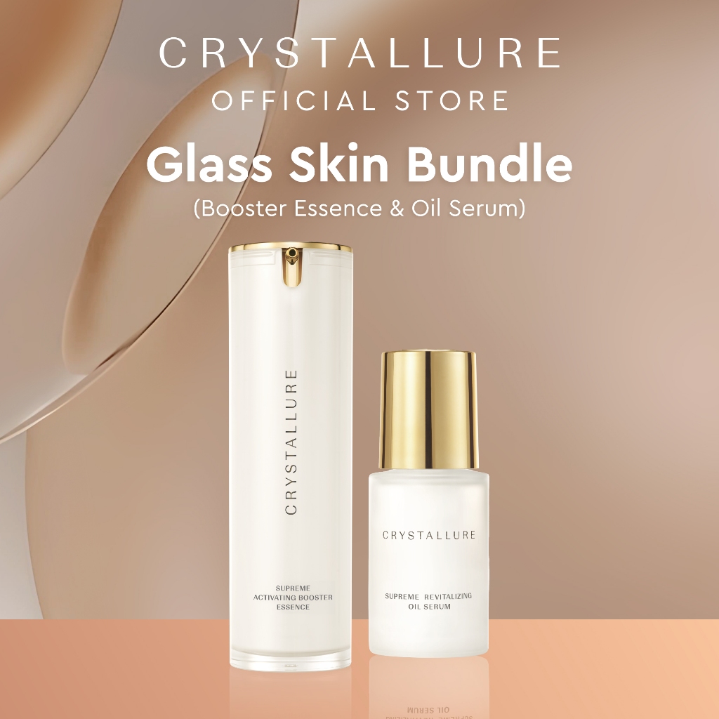 Crystallure Glass Skin Bundle (Booster Essence + Oil Serum)