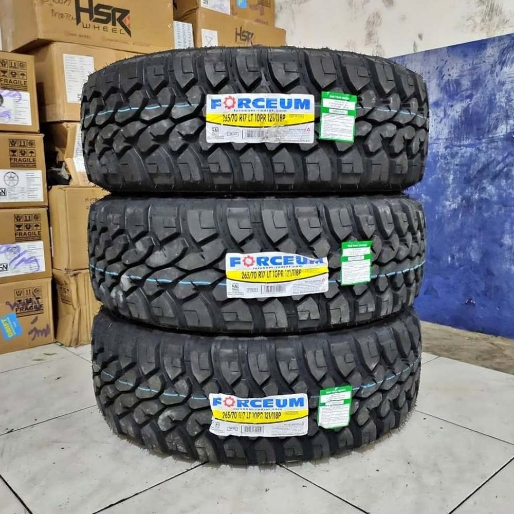ban mobil cangkul pacul 265 70 R17 forceum MT