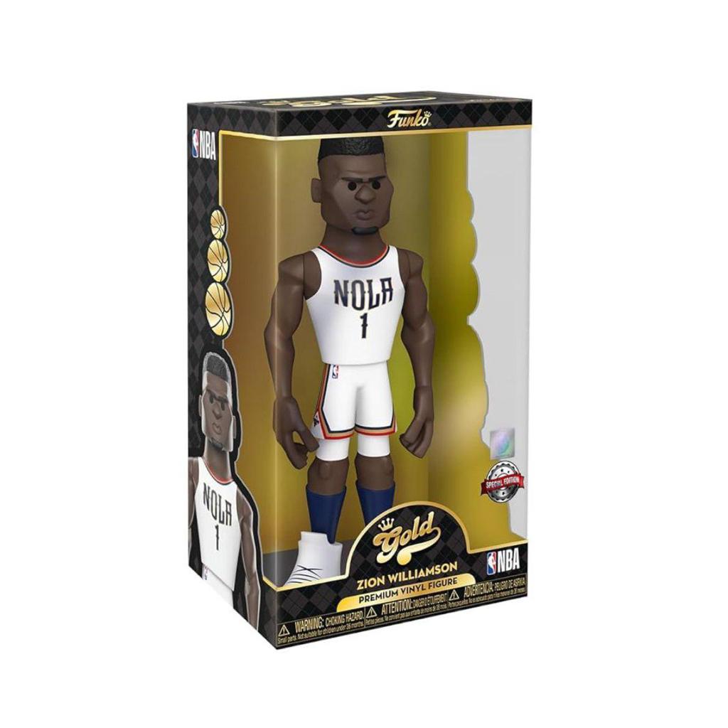 ~ BNIB funko gold kawhi & zion (BolehNEGO)