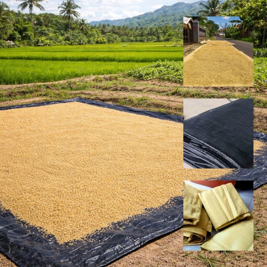 Terpal Lot 4x6 Meter Super Tebal Original | Terpal Jemuran Pertanian Padi & Kopi Kuat Tahan Lama