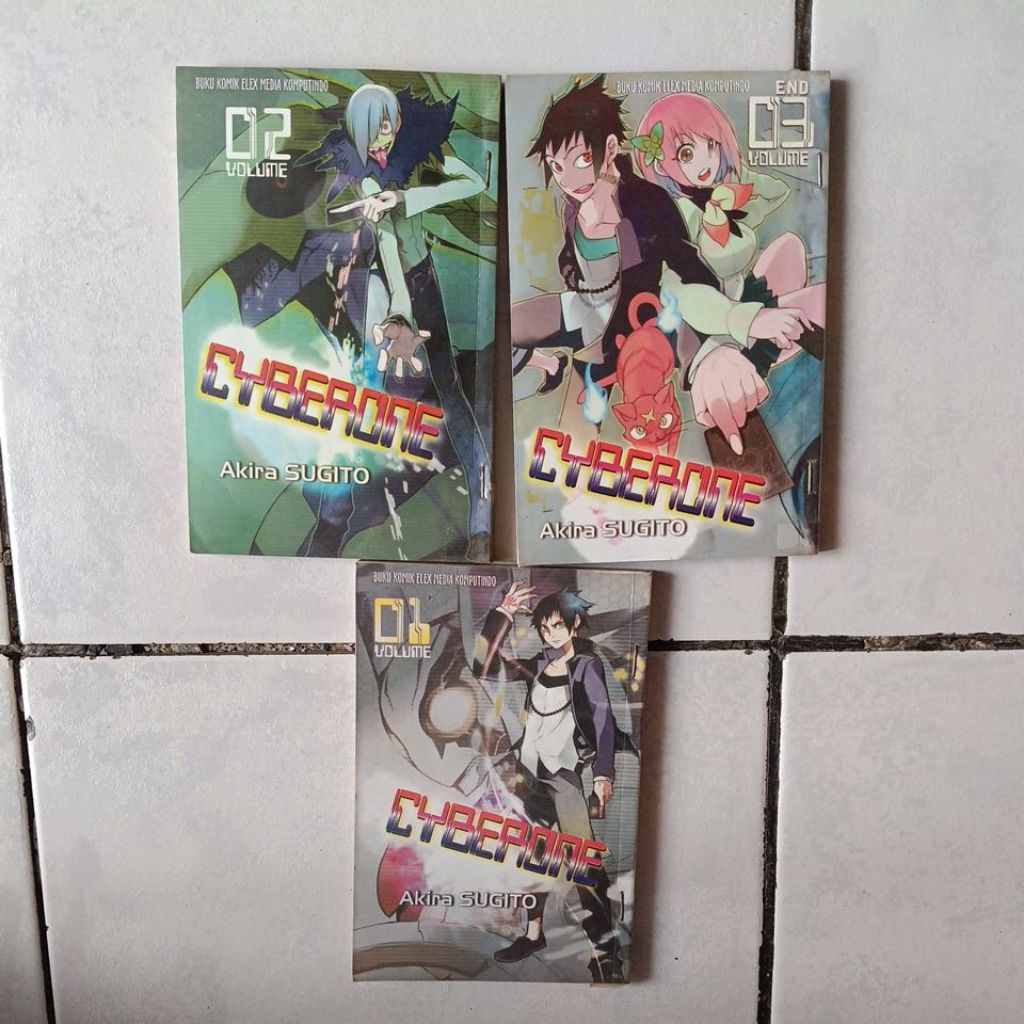 komik cyberone 1-3 tamat