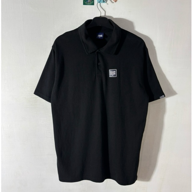 POLO SHIRT MUAHMUAH HITAM