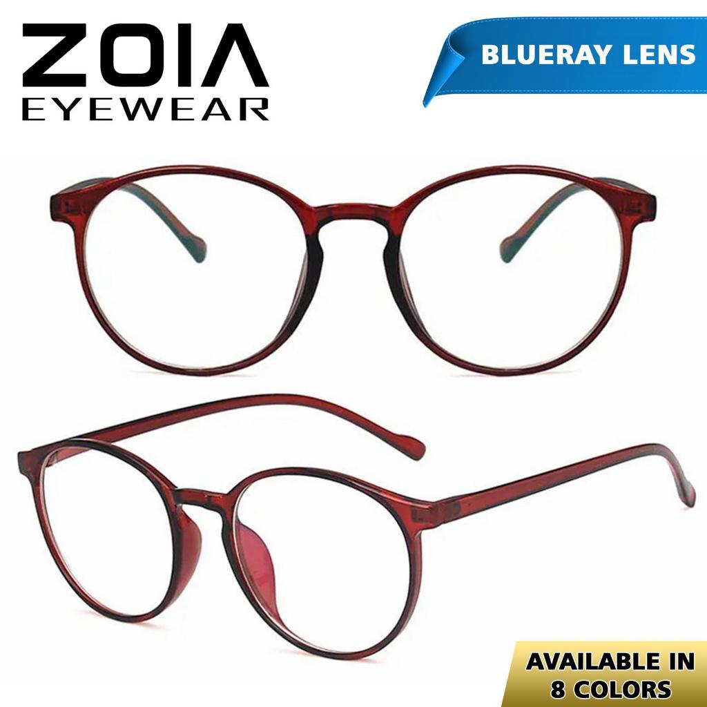ZOIA JASPER KACAMATA GLASSES LENSA BLUERAY FRAME KACA MATA KOMPUTER PC