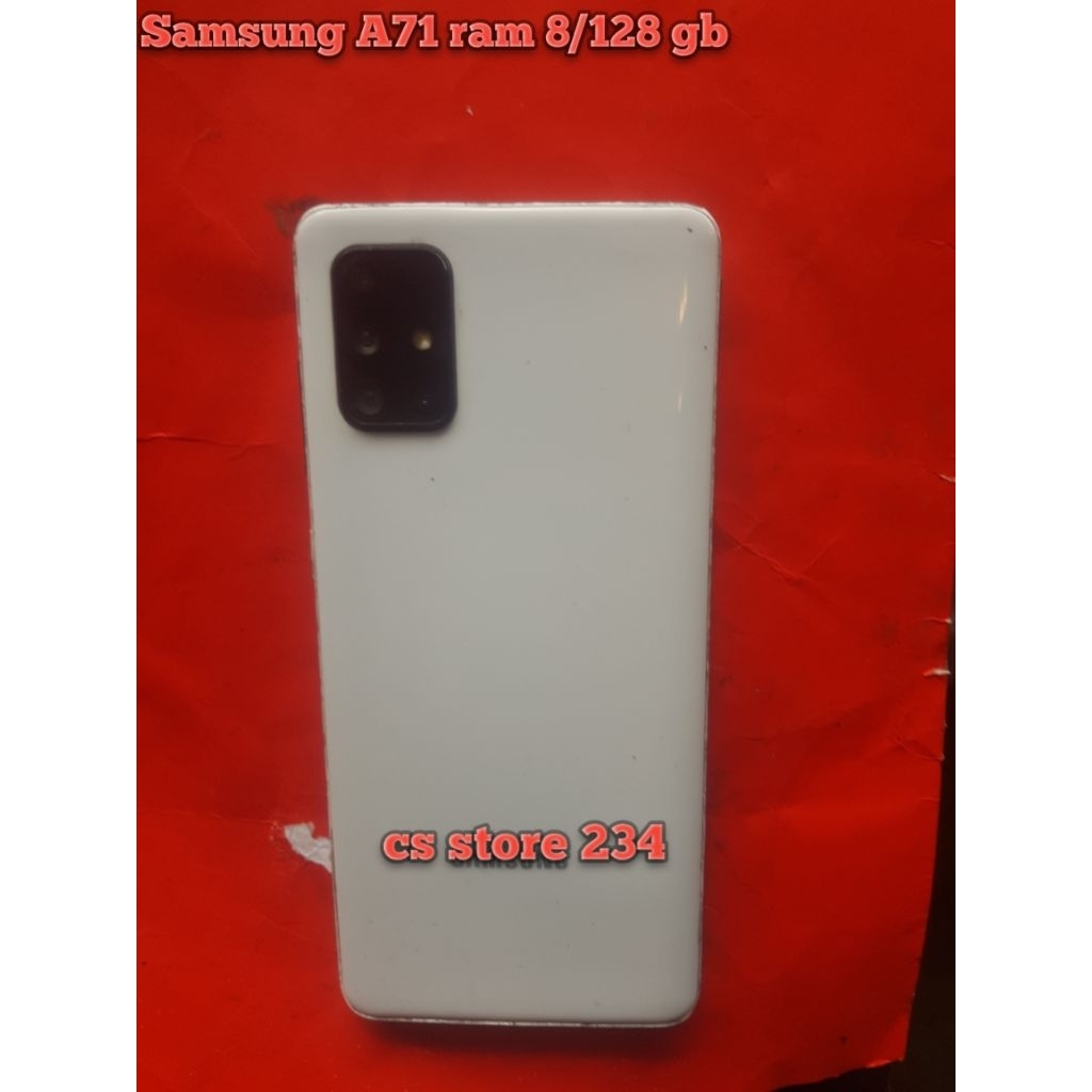 Samsung A71 ram 8/128 gb lcd gantian