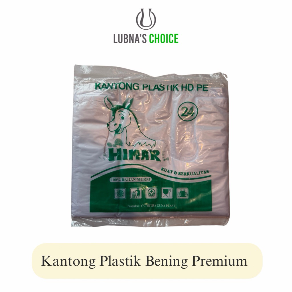 Kantong Plastik Bening HDPE Premium, Langsung Dari Pabrik
