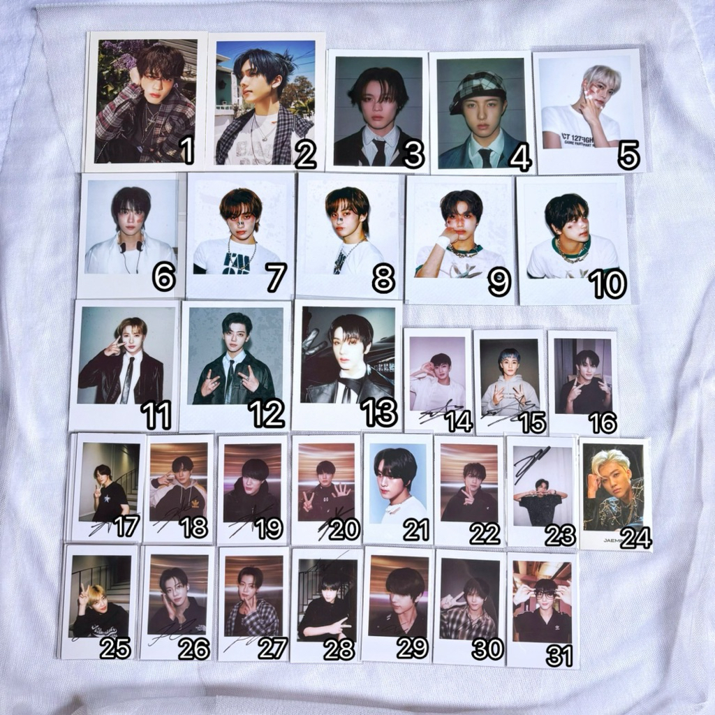 NCT 127 DREAM Official Polaroid