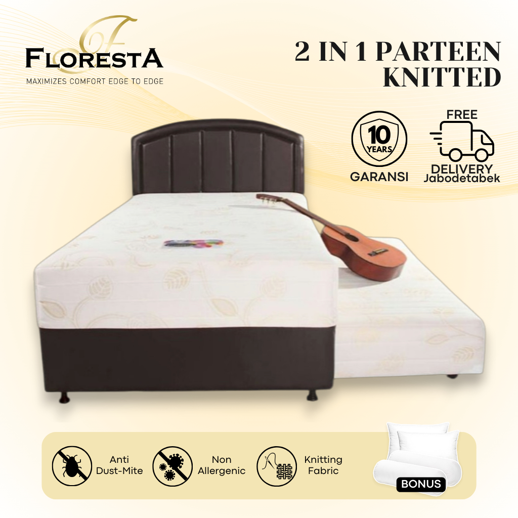 Kasur Springbed Sorong Floresta 2 In 1 Parteen Knitted
