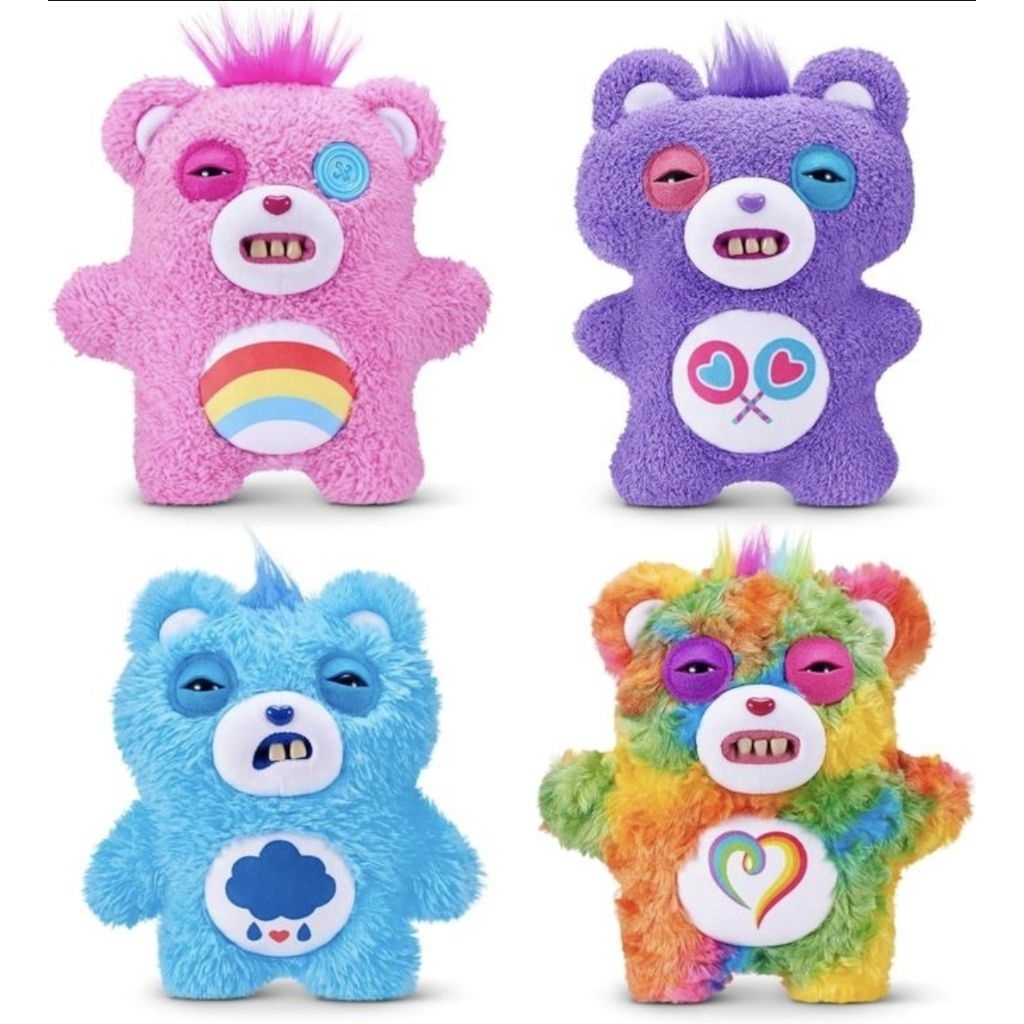 Fuggler x care bears/fuggler/boneka fuggler care bears/care bears/fuggler zuru