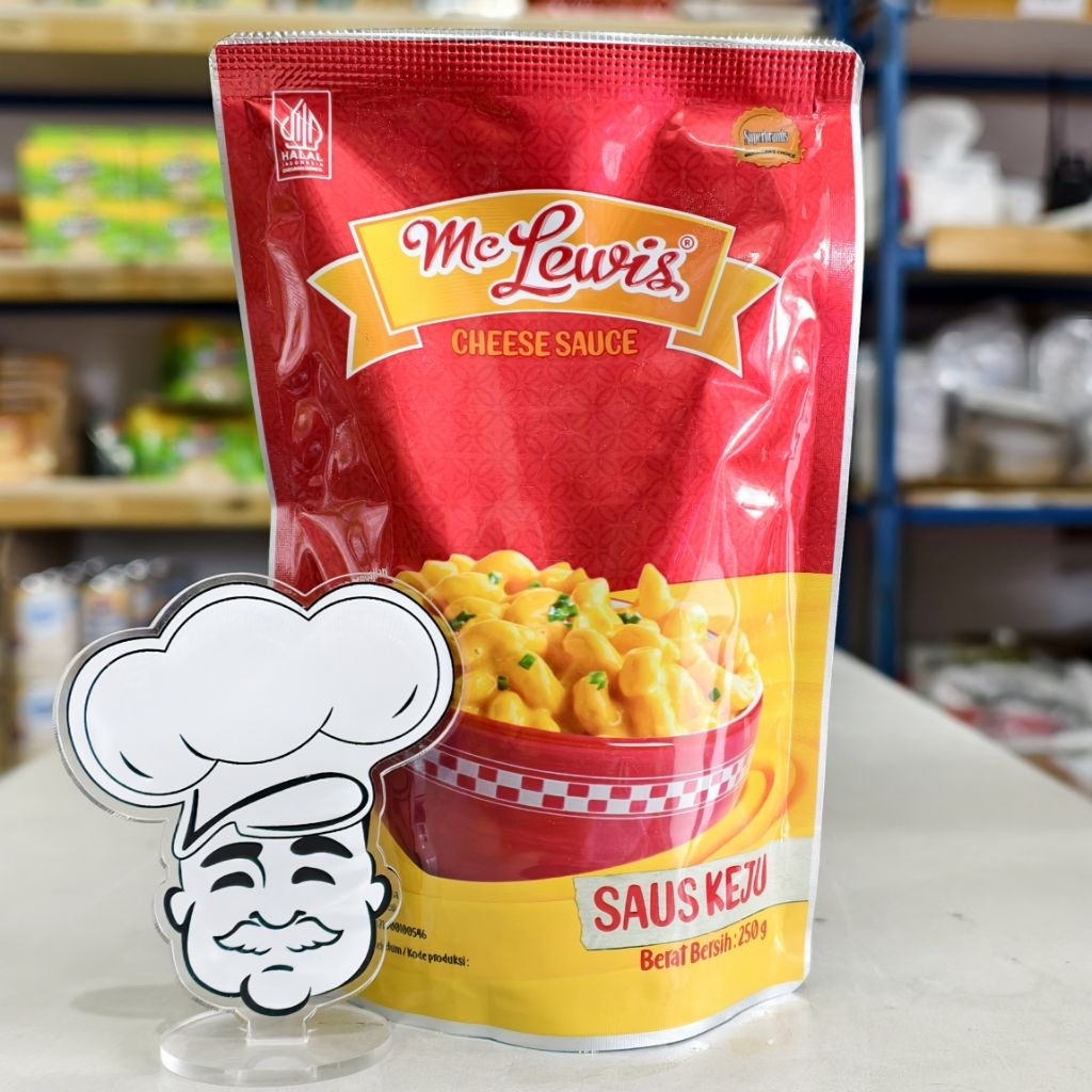 Mc Lewis Cheese Sauce / Mc Lewis Saus Keju 250Gr