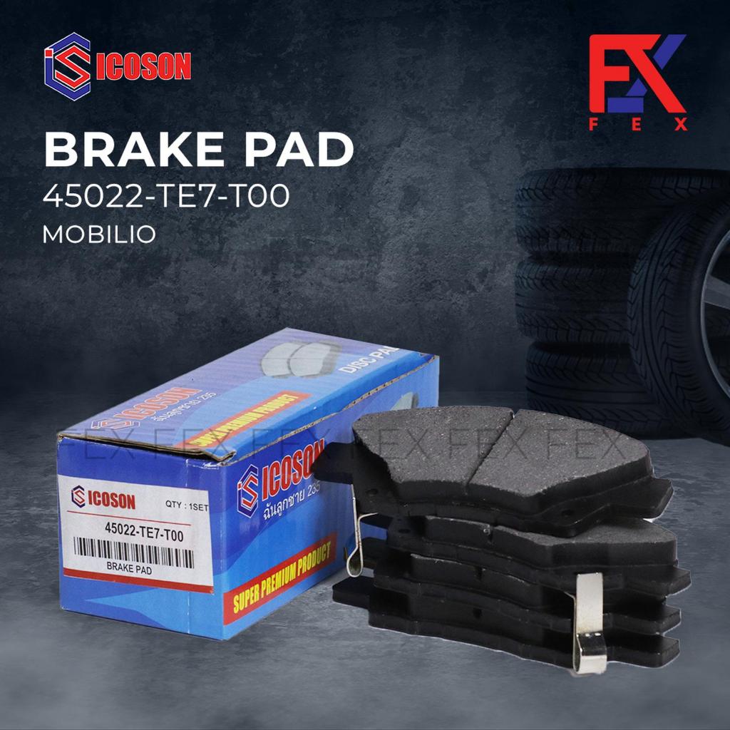 ICOSON Brake Pad (Kampas Rem) Depan HONDA MOBILIO