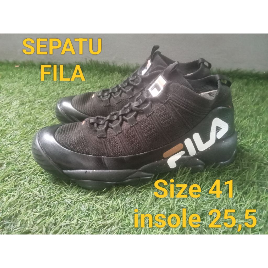 Sepatu FILA basket Size 41 insole 25,5