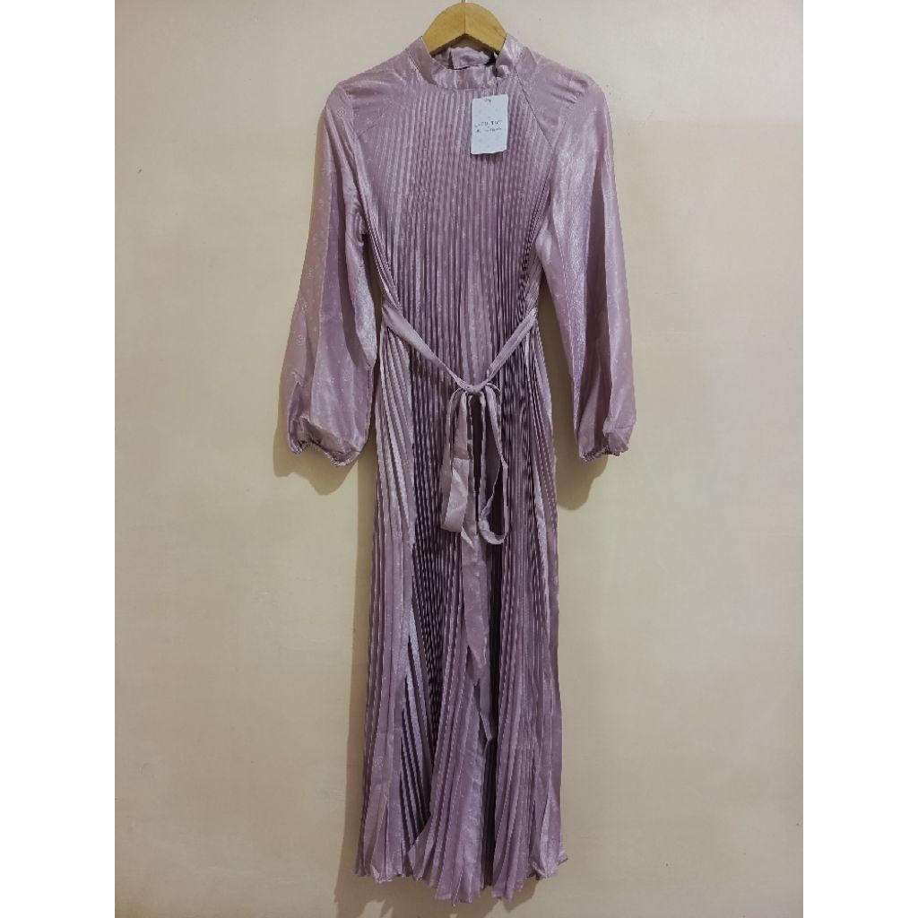 EXECUTIVE GAMIS PLISKET WANITA x Khanan ORIGINAL