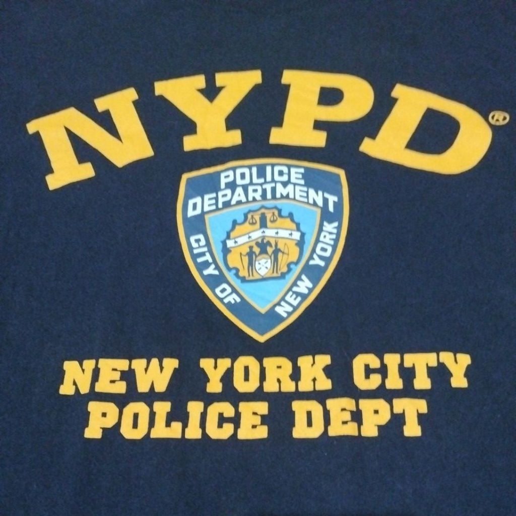 kaos bekas NYPD