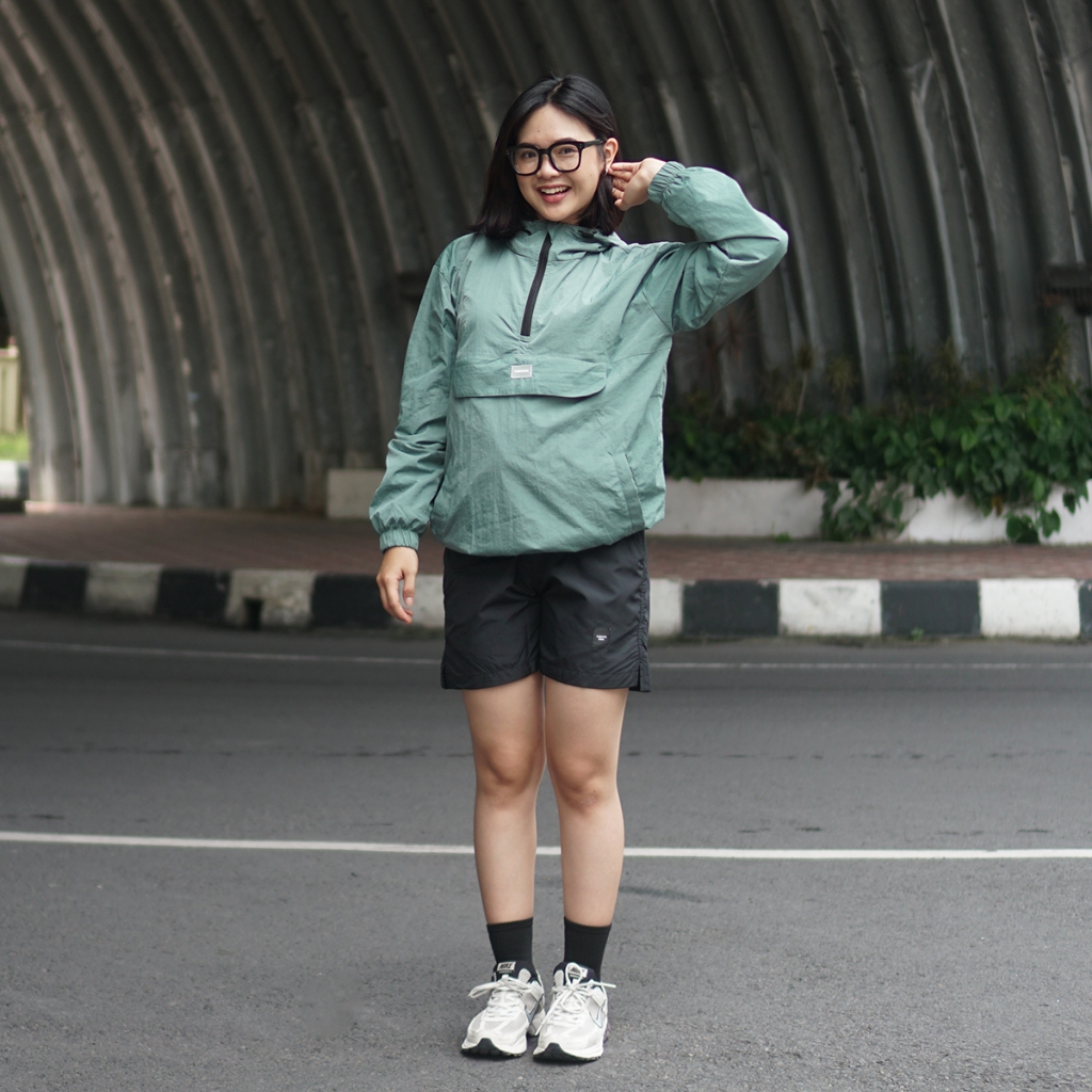 Throox Windbreaker Jaket || Ortus Green Jaket Parasut