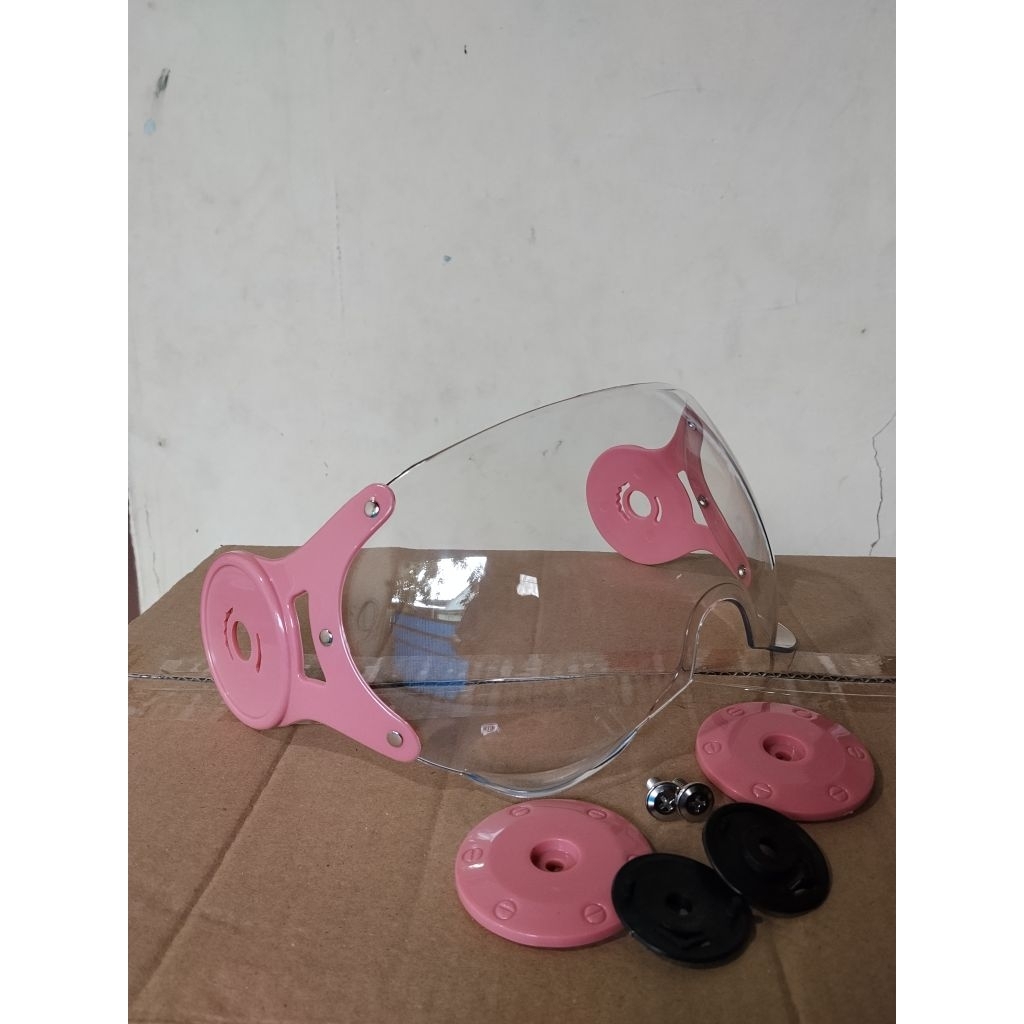 KACA PILOT HELM HONDA SCOOPY kuping bulat besar